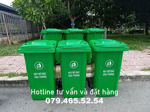 thùng rác công cộng quận 11