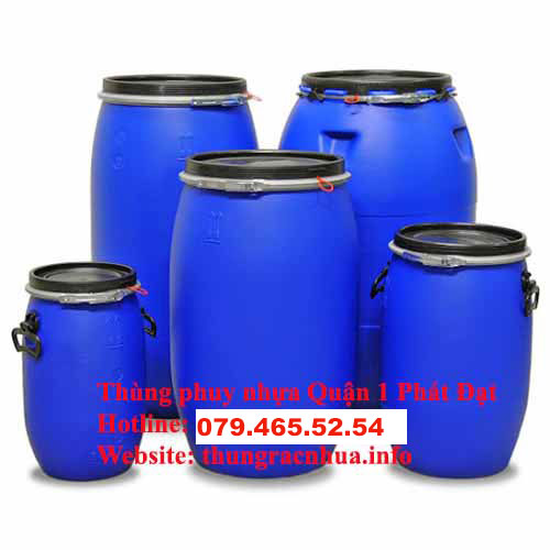 Thùng phi nhựa tại Quận 1