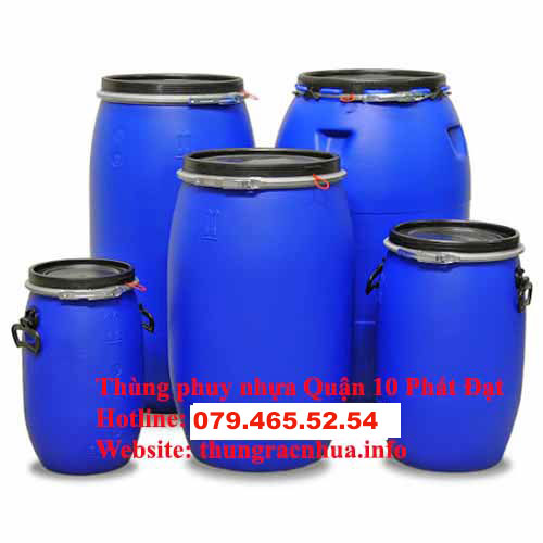 thung phi nhua quan 10 Thùng phuy nhựa Quận 10 giá rẻ