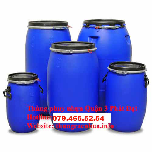Thùng phi nhựa Quận 3 giá bao nhiêu
