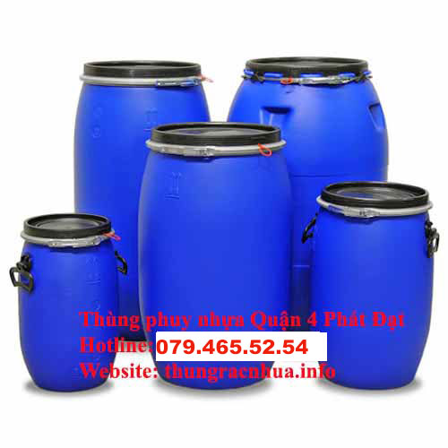 Thùng phi nhựa Quận 4 giá bao nhiêu