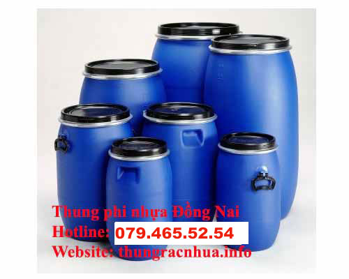 Thùng phi nhựa Đồng Nai giá bao nhiêu