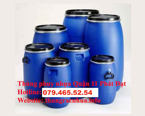 thung phuy nhua quan 11 Thùng phi nhựa tại Quận 11